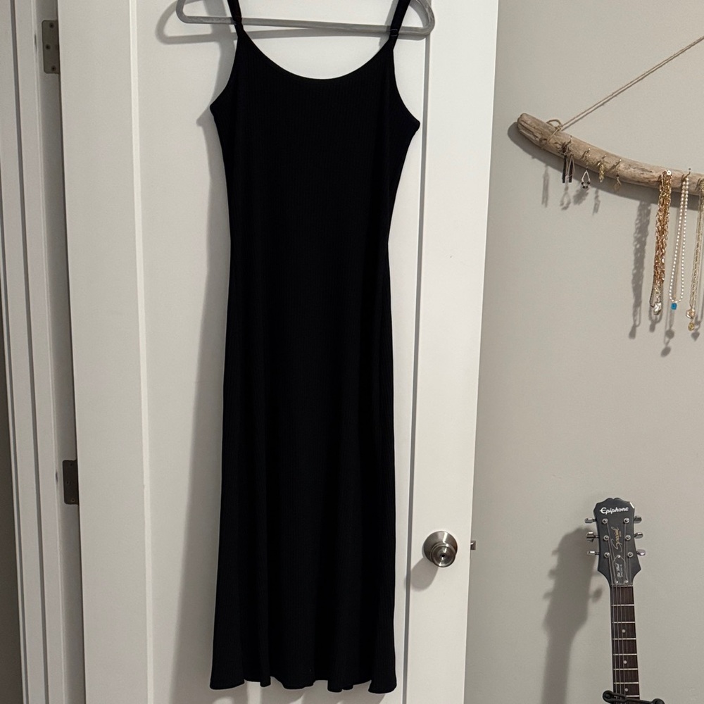 Black Spaghetti Strap Dress